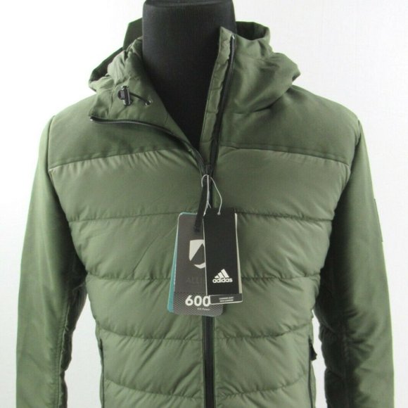 Adidas Climawarm Down Jacket 600 Fill Water Resist - Picture 2 of 7